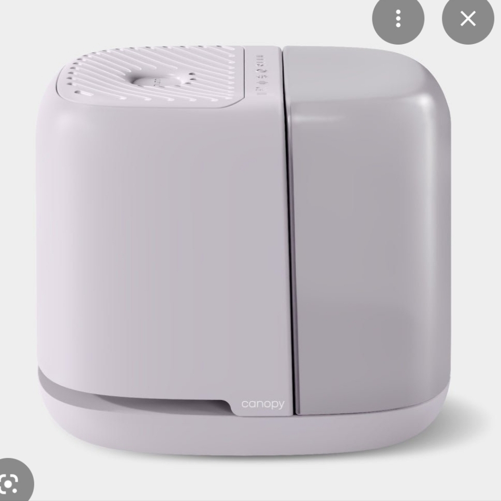 Canopy Bedside Humidifier in Lavendar